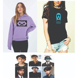 Sudadera Morada Playera Negra Y Cojin The Umbrella Academy