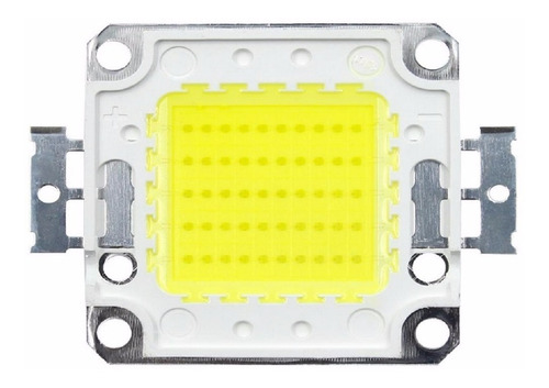 Chip Led 50w Para Reposição De Refletor 50w Branco Frio