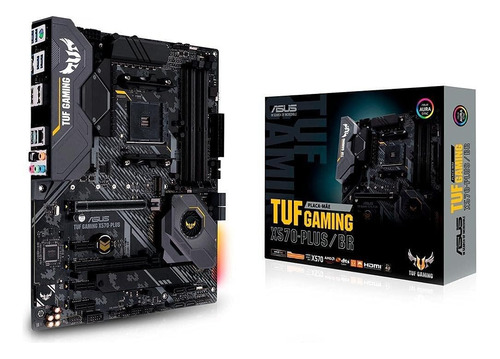 Placa Asus Tuf Gaming X570-plus/br - Placa Gaming Amd