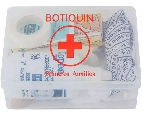 Botiquín Primeros Auxilios 10 Elementos Apto Vtv Modelo P10