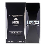 Perfume New Brand 4 Men Edt 100ml Para Homens