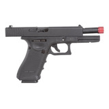 Pistola Glock Airsoft Rossi 17 Full Metal Blowback Green Gas