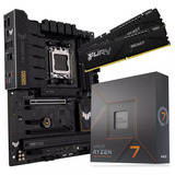 Kit Amd Ryzen 7 7700x  + Asus Tuf Gaming B650m-plus + 16gb