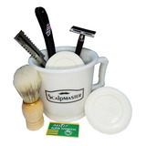 Kit De Afeitar Para Barbero 7 Pzs 