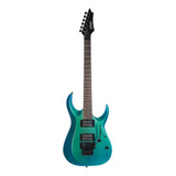 Guitarra Eléctrica Cort X300 Fbl Serie X Azul Tornasol