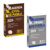 Agenda Puebla Civil + Agenda Penal Del Estado De Puebla 2024