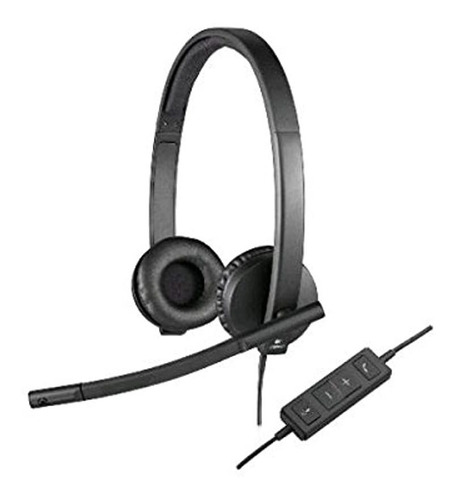 Auriculares Con Diadema Para Celular - Usb - Negro