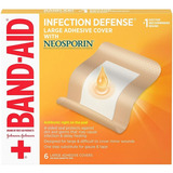 Band Aid Grande C/ Neosporin, Zinco, Sulfato Polimixina B 