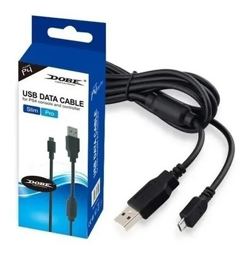 Cabo Ps4 Carregador Controle Com Filtro Usb V8 2 Mts