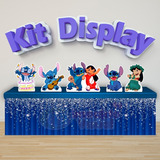 Kit 5 Displays De Mesa Lilo E Stitch  Decoração Festa 