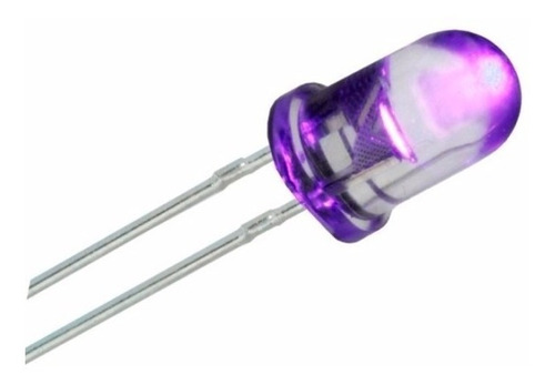 Led Uv Ultra Violeta -  390-395nm - Púrpura X 1000