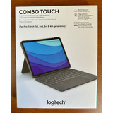 Logitech Funda C/ Teclado Retro Iluminado/trackpad Para iPad