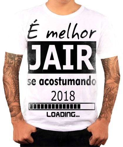 D1 Camiseta Camisa Personalizada Bolsonaro Preside...