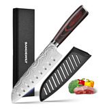 Cuchillo Japonés Santoku 7  Chef Profesional