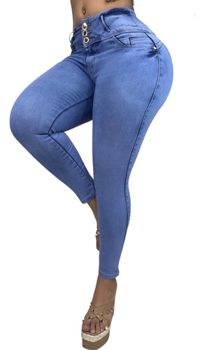 3 Jeans Dama Colombiano Push Up Mujer Mayoreo