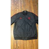 Campera adidas Bomber Impermeable Manchester United