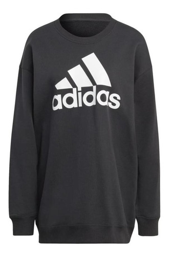 Polerón Mujer adidas Essentials Logo Extra  Negro