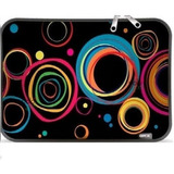 Funda Porta Notebook 15.6  Neoprene Estampado Circulos.