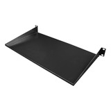 2 Pçs Bandeja Para Rack19 Fixação Frontal 1u X 250mm Preta