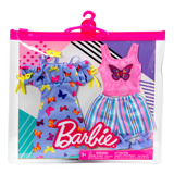 Barbie Ropa Y Accesorios - 2 Conjuntos