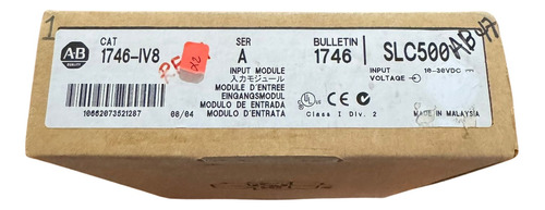  Allen Bradley 1746-iv8 Modulo De Entradas Plc Slc500