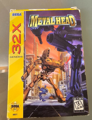 Metalhead Juego Completo Para Sega 32x Leer Descripcion