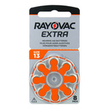 Pilas Audifono 13 Rayovac Extra Pr48 Pack X 40 Unidades Bp8