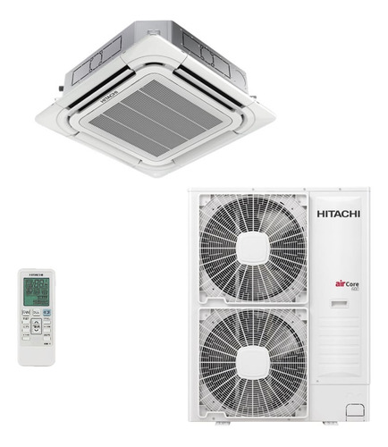 Ar-condicionado Cassete Inverter Hitachi Aircore 56000 Btus