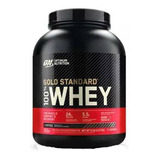 Suplemento En Polvo Optimum Nutrition  Proteína Gold Standard 100% Whey Proteína Sabor Café En Pote De 2.27kg