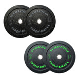 Disco Bumper 50 Libras 10 Y 15 Lbs Juego Crossfit Olimpicos