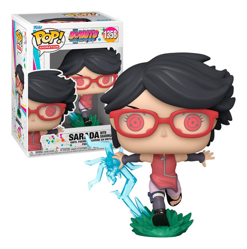 Boneco De Ação Funko, Sarada Uchiha 61387 Da Funko Pop! Animação