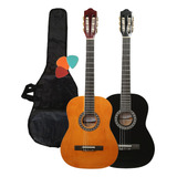 Guitarra Criolla Clasica Romulo Garcia 4/4 Cg39 H Funda Puas
