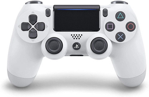 Controle Sem Fio Sony Dualshock Branco Para Ps4