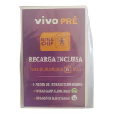 Kit 5 Chips Vivo Combo 4g C/ 10 Reais De Crédito Ddd Livre 