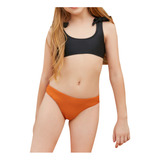 Conjunto De Bikini Navideño Bonito Con Lazo Para Niñas, Traj