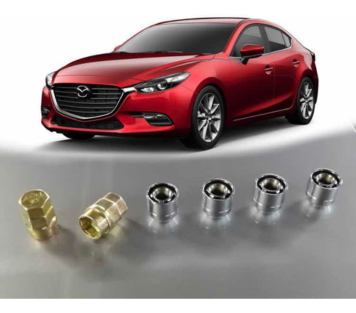 Birlos De Seguridad Mazda 3 Sedan-hb 2014-2018 Doble Llave