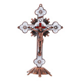 Pared Con Crucifijo\ Decoración De Pared Con Figuras Católic