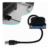 Nuevo Cable Adaptador Usb A Puerto Paralelo Db25 Impresoras