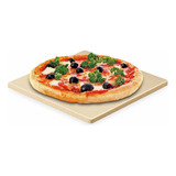 Piedra Para Hornear Pizza, 7.5 X 7.5 X 0.5 Pulgadas, Pa...