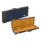 Estuche Guitarra Eléctrica Fender Classic Wood - Navy Blue