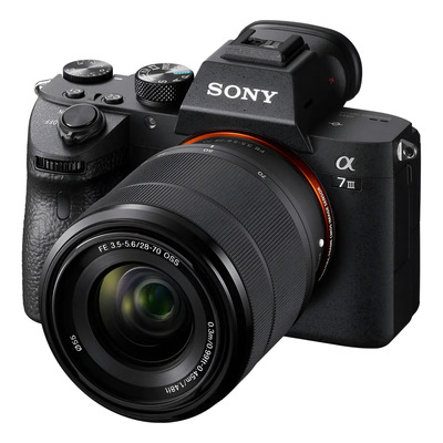 Cámara sin espejo Sony a7III 4k con lente 28-70 mm F\u002F3.5-5.6 | Meses sin interés