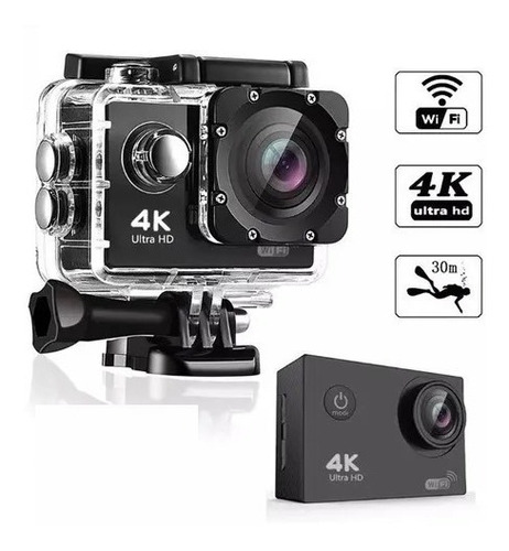 Câmera Filmadora Sport 4k Action Wi-fi A Prova D'agua