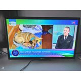 Tv Monitor --LG 24mt45d Con Soporte De Pared