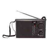 Radio Portatil Recargable Audio Pro Am Fm Ap02042 Negro
