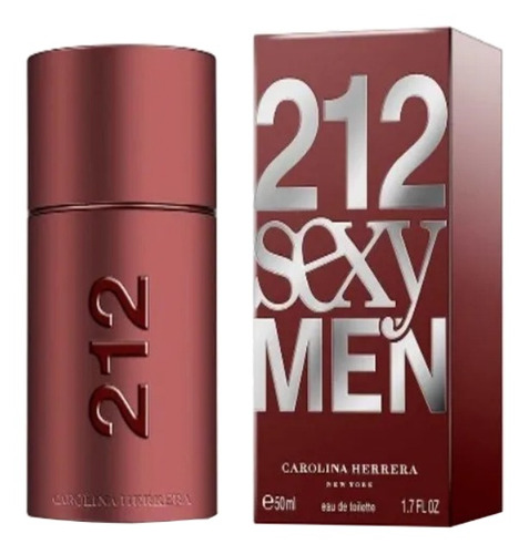 Carolina Herrera 212 Sexy Men Original Edt 50 ml Hombre  