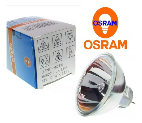 Foco Osram 64627 Efp 12v 100w Gz6.35 12 Volts 100 Watts