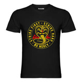 Polera Cobra Kai Unisex Estampada Dtf Cod 001