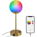 Nueva Lampara Buro Colores Con Foco Inteligente De Wi-fi