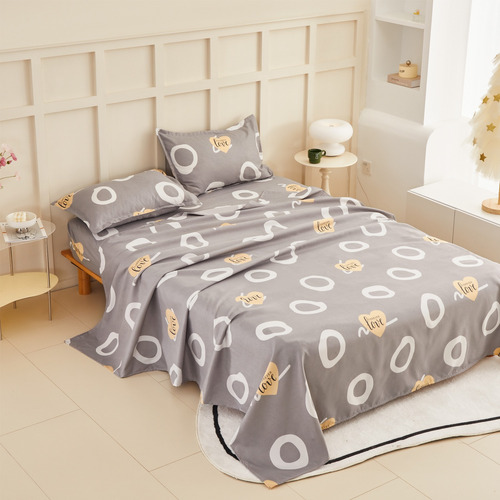 Juego De Sábanas King Size Ultra Suave De Tela Estampado4pcs