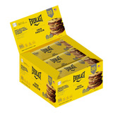 Barra De Proteína Cookies C/ Brigadeiro 12 Unidades Everlast Ever Protein Sabor Cookies Com Chocolate